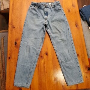 Vintage Levi’s 550 Blue Jeans Women’s Size 11 Tapered Leg Relaxed Fit 90s *Flaws